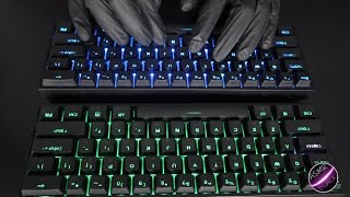 ASMR BLACK| COLORFUL KEYBOARD TYPING SOUNDS |PART 1| screenshot 5