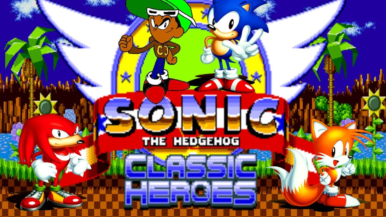 Sonic classic играть. Соник Классик игра. Соник Классик хироус. Sonic Heroes Классик. Sonic the Hedgehog Classic Heroes.