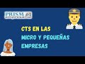 CTS en las Micro y Pequeñas Empresas [ Análisis Laboral ]