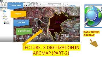 Lecture 3 - DIGITIZATION IN ARC GIS Part -2 | ARC GIS TUTORIAL | #ARCGIS #DIGITIZATION