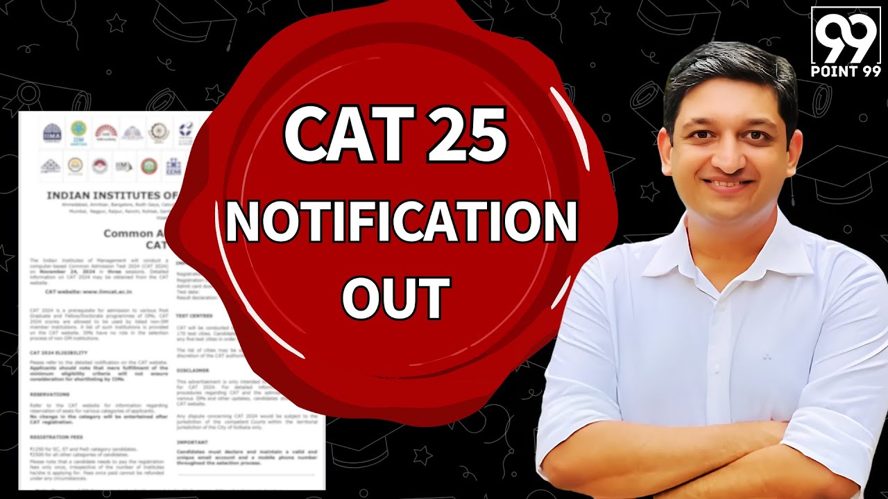 IIM Kozhikode to conduct CAT 2025 | What to expect? - YouTube