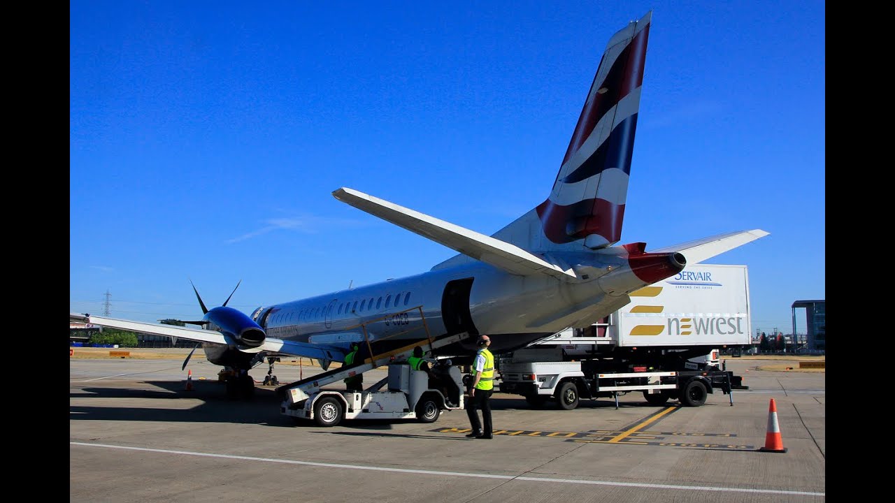 British Airways | Saab 2000 | LCY-IOM | UK Domestic