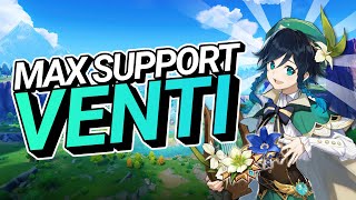 SUPPORT VENTI - BUILDS, TIPS AND TRICKS - GENSHIN IMPACT