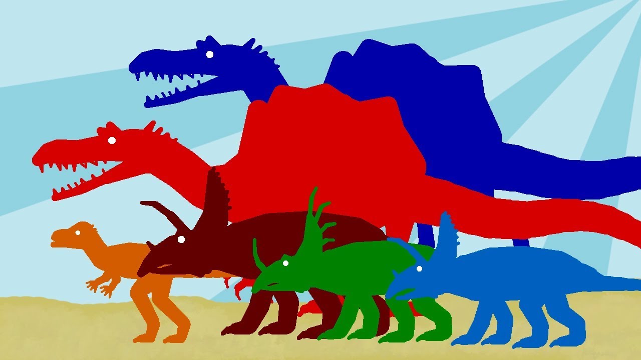 Динозавры Мультики - Веселые Динозаврики - Часть 1
