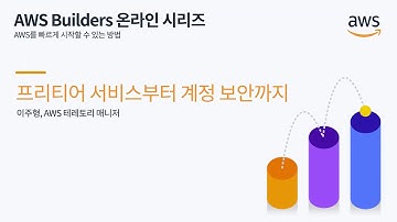 AWS Builders Online Series | 프리티어 서비스부터 계정 보안까지 - 이주형, AWS 테리토리 매니저