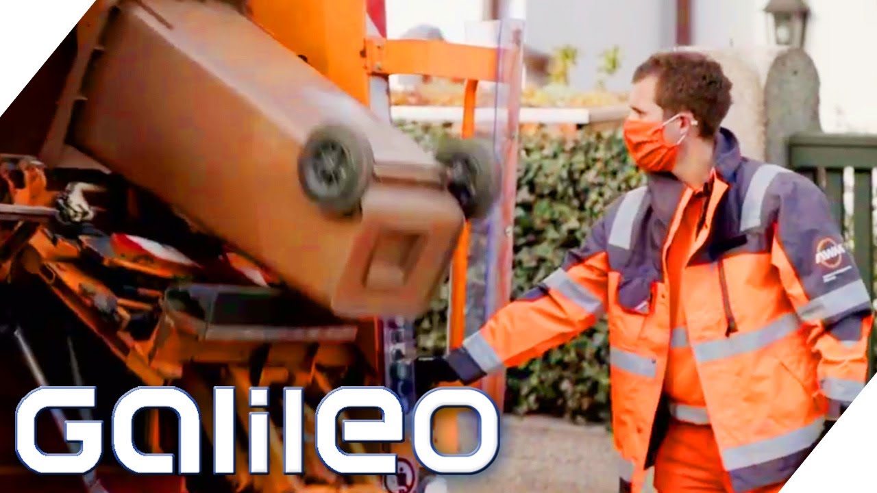 Mehr Müll! Wie hart ist die Arbeit der Müllabfuhr in Zeiten von Corona? | Galileo
