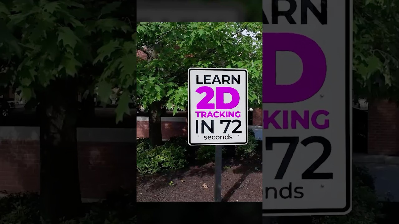 Motion Tracking in #aftereffects