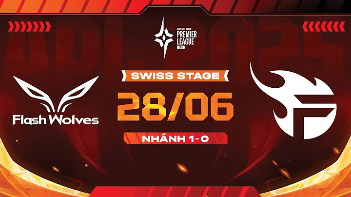 FLASH WOLVES vs FPT X FLASH - SWISS STAGE APL 2025 | NGÀY 28/06