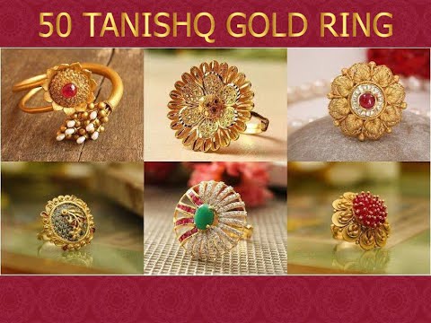 Tanishq 22KT Yellow Gold Finger Ring with Floral Design | Gold ring  designs, Gold jewelry fashion, Jewelry