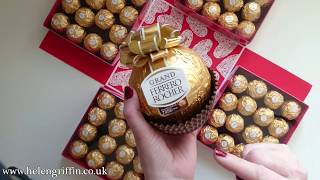 Valentine's day giant ferrero rocher exploding gift box // how to make
this that holds 64 rochers! ---- l i n k s p r o...