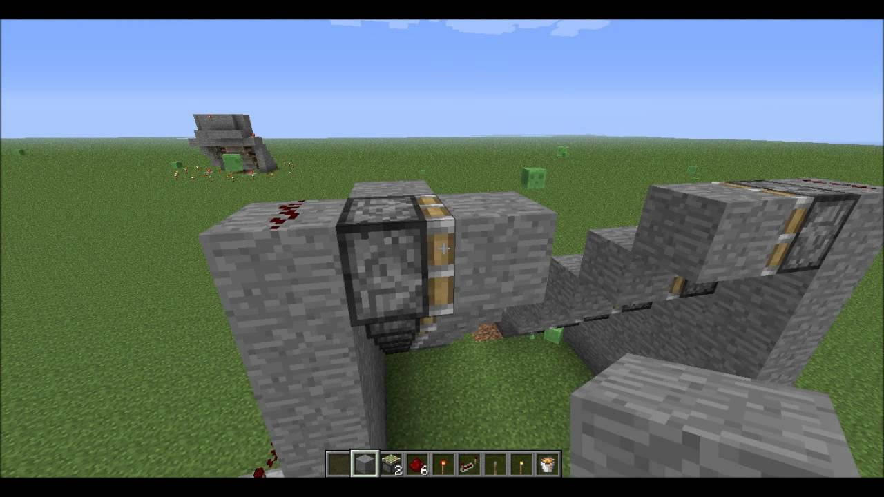 Redstone Stairs Tutorial Minecraft | Redstone - Stair Trap Tutorial - YouTube