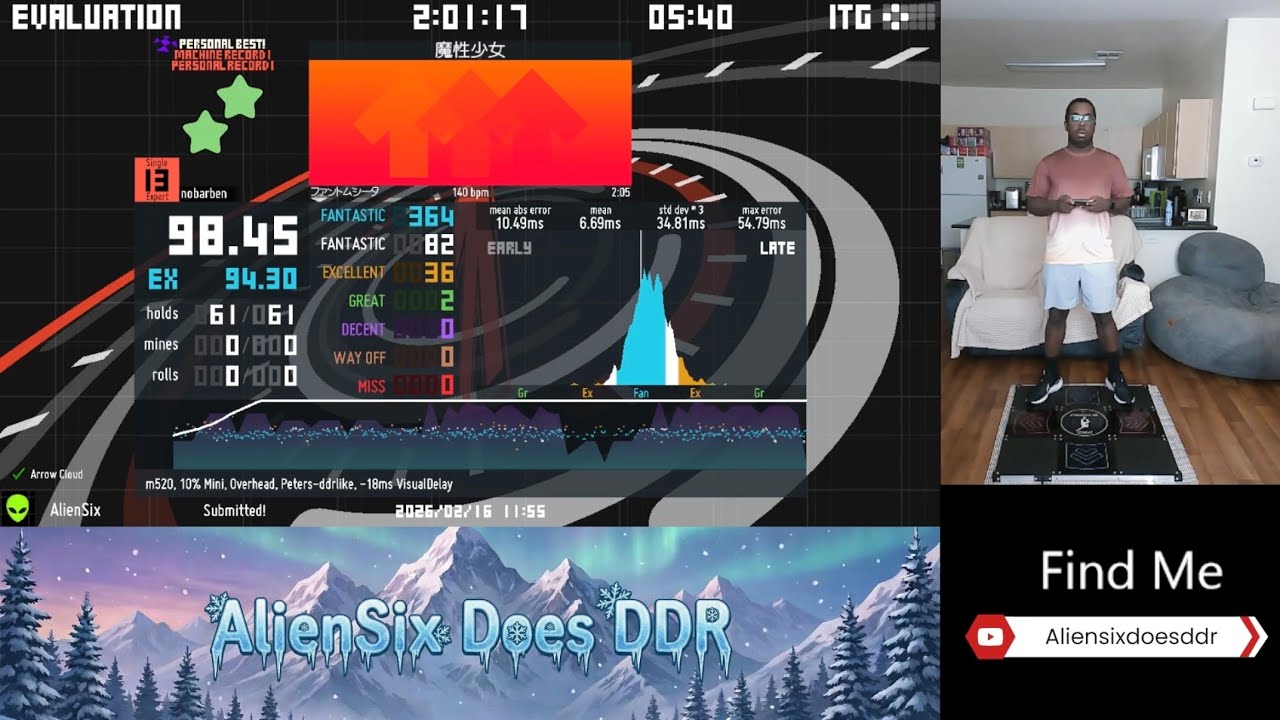 魔性少女 (13) '98.45' () [Triple Cross BR 26 - STEPPERS CUP] - YouTube