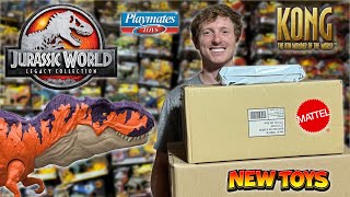 NEW Jurassic World Legacy Collection   RARE Kong Toy & More! Jurassic Mailcall Unboxing!