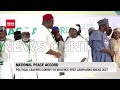 2027 Elections: Leaders Sign Peace Deal As INEC Plans 176,000 Polling Units