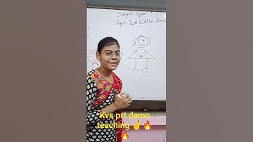 kvs prt demo teaching with interview ✌🔥🔥//english#kvs #prt #interview #trending #class #de
