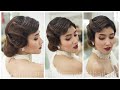 Vintage hairstyles for bridal  ลอนเปียกเจ้าสาวเช้าค่ะ