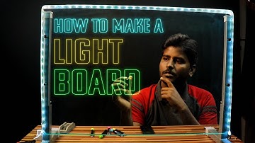 #1 DIY Lightboard - Impact Series - S1 E1