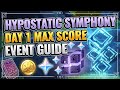 Hypostatic Symphony Day 1 Guide (FREE PRIMOGEMS!) Genshin Impact New Event Max Score 4275 Showcase