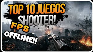 10 Mejores Juegos Shooter Sin Conexión A Internet Gráficos Ultra 4k Super Amoled :v(Gráficos culeros screenshot 3