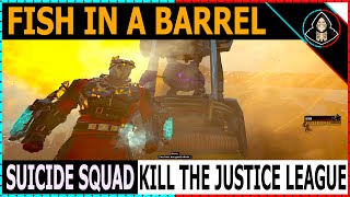 Fish in A Barrel Suicide Squad Kill the Justice League - Walkthrough