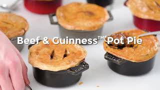 How to make | Beef and Guinness™ Pot Pie | Steak and Mushroom Pie