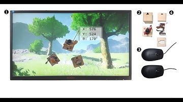 Enabling Tangible Interaction on Non-touch Displays