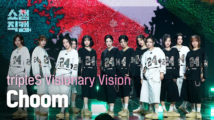 [쇼챔직캠 4K] tripleS Visionary Vision(트리플에스 비저너리 비전) - Choom | Show Champion | EP.539 | 241106