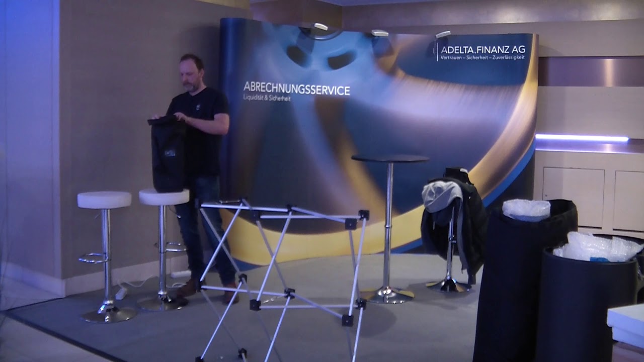 ADELTA.FINANZ AG | Messebauer Stephan Uellendahl | Factoring für das Handwerk