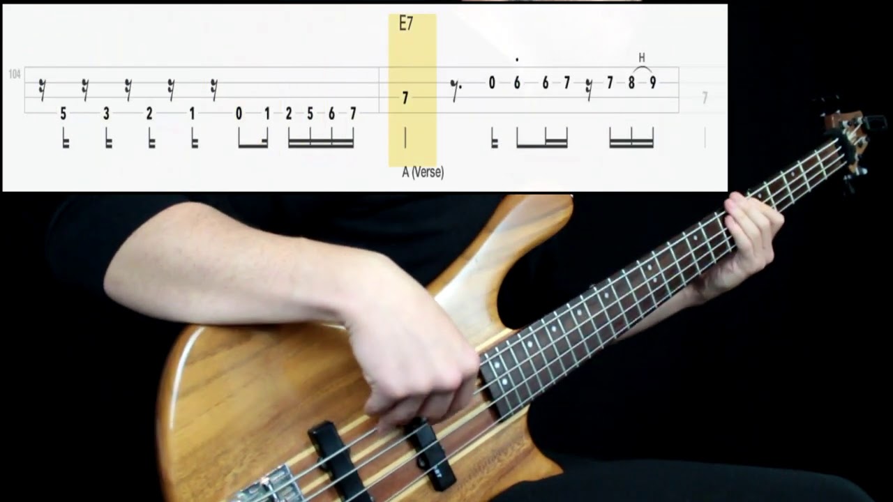 Led Zeppelin   The Lemon Song Bass Cover Play Along Tabs In Video