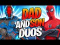 I Watched My Son 1v1 At The End Of This Match! (Dad and Son Duos)