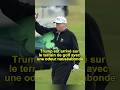 As Tu Remarqué Que Trump Est Arrivé Sur Le Terrain De Golf Avec Son Odeur Caractéristique Et
