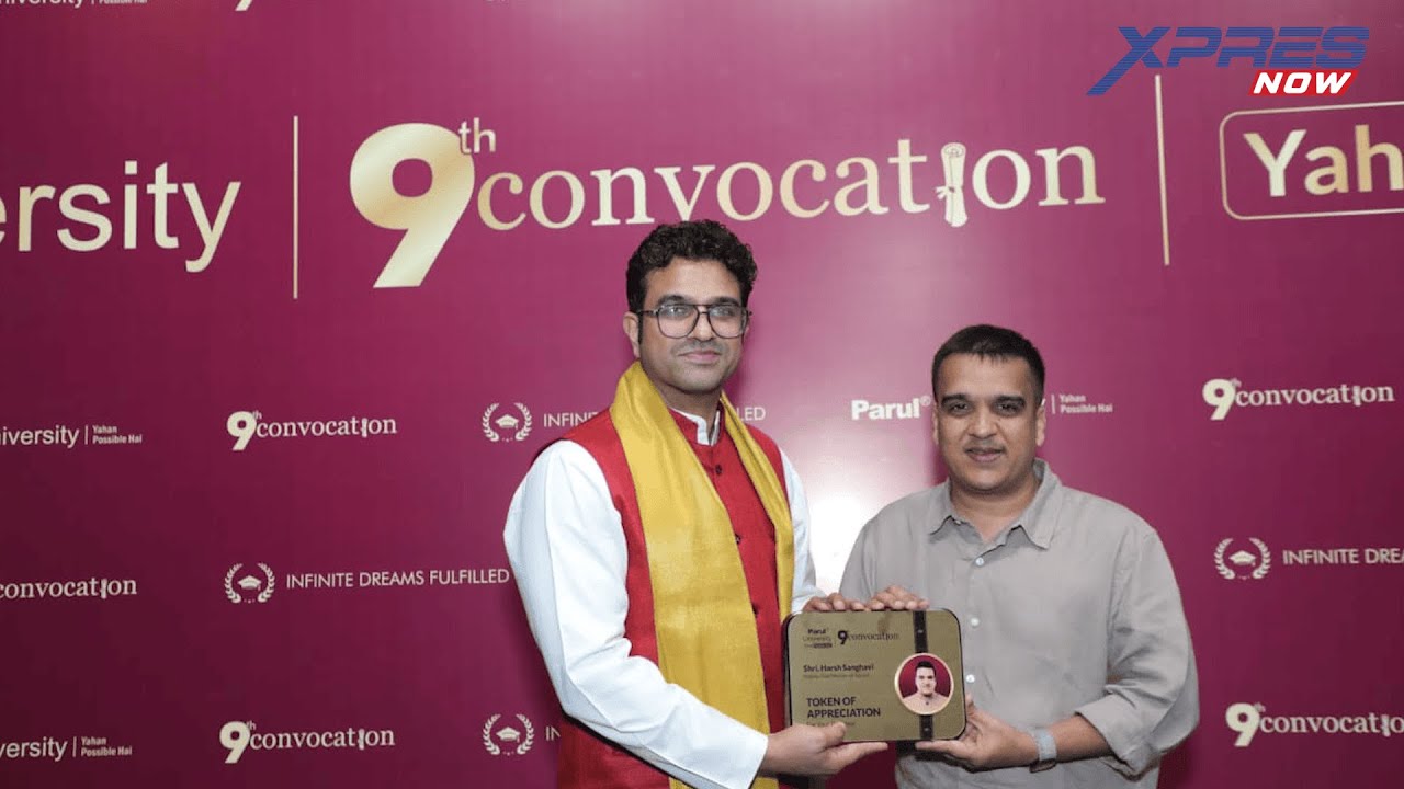 Parul University 9th Convocation Ceremony 2025 | Celebrating 16,000+ Graduates