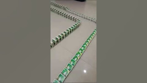 I built the matchbox  domino part 114. #shorts #ooocratfs