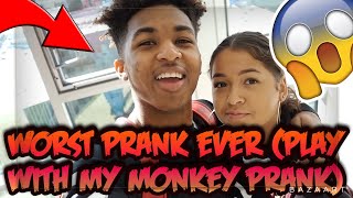 Play with my monkey prank (DDG EX Essence ) worst prank