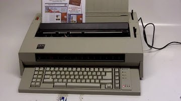 IBM Wheelwriter 6