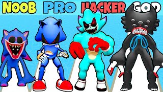 Merge Super Monster Fight - NOOB vs PRO vs HACKER vs GOD