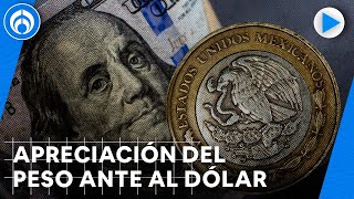 El peso mexicano alcanza su posición más fuerte en ocho años