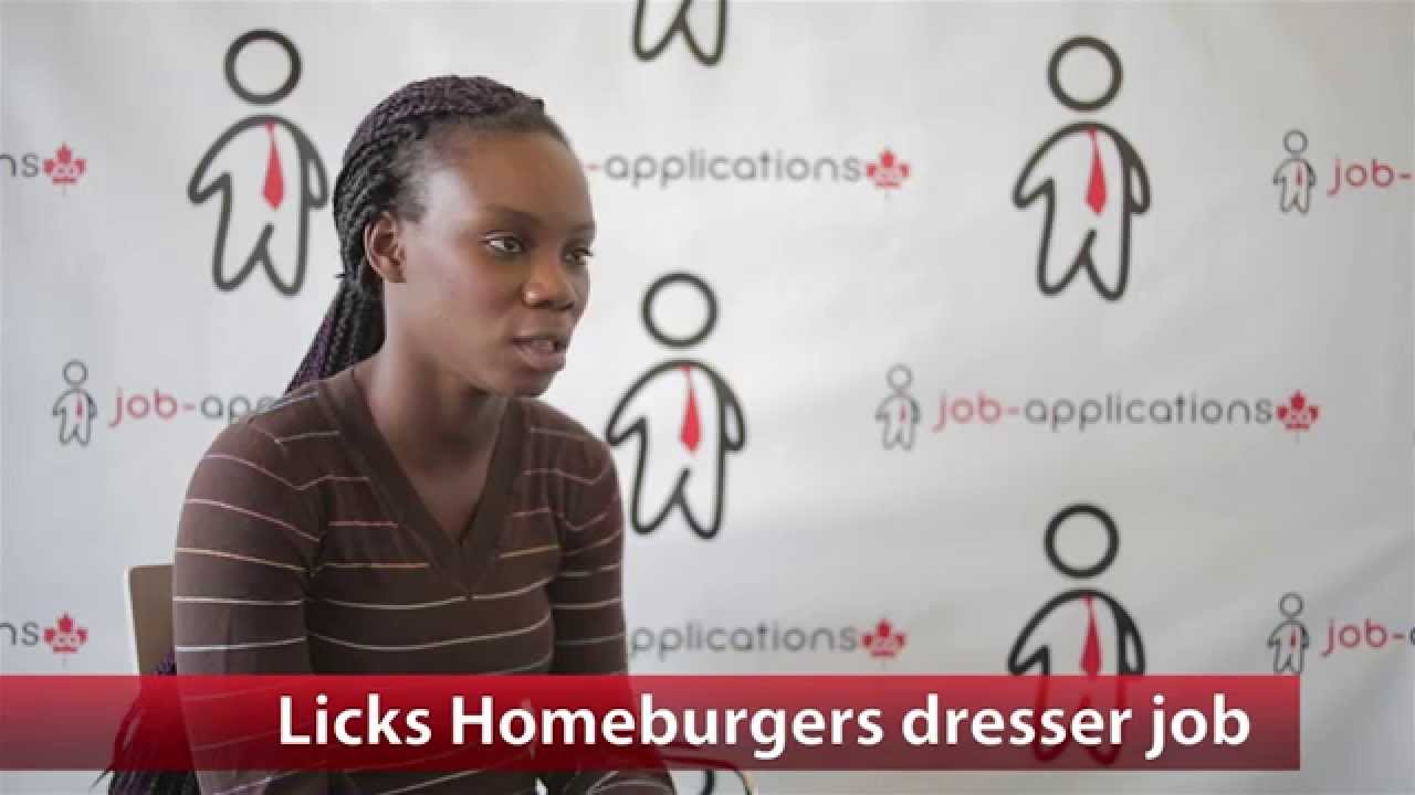 Licks Homeburgers Dresser Job YouTube