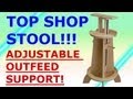 Double Duty Shop Stool Plans