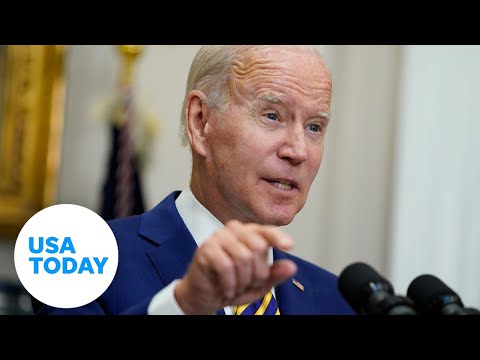 Biden slams tax cuts for rich when asked about student loan relief | USA TODAY