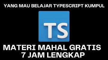 Tutorial TypeScript Lengkap | Kenapa Coding
