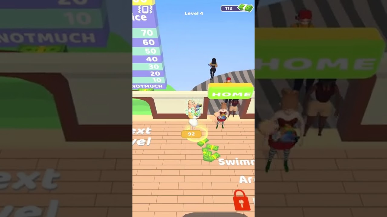 Cute Baby Grow Run Android Gameplay Lvl 4