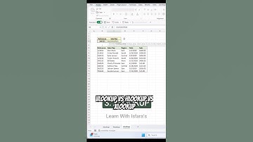 3 Excel Lookup Functions You MUST Know 🔥 #excel #shorts