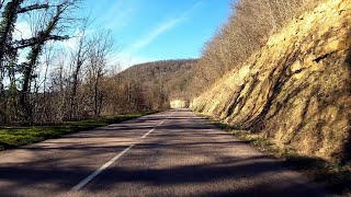 VLOG France - Jura (Besançon-Ornans-Poligny Driving 4K)