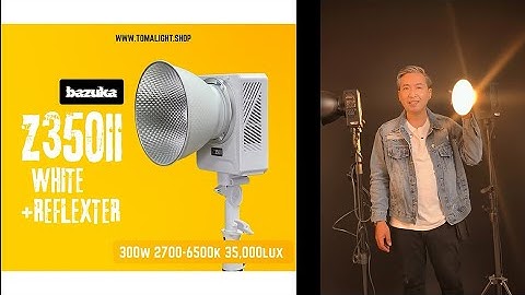 ไฟต่อเนื่อง Bazuka Z350 II    ราคาคุ้มค่ามาก #ไฟต่อเนื่อง #ไฟสตูดิโอ #bazukaz350II