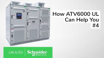 MV Drive ATV6000UL Energy Efficiency | Schneider Electric