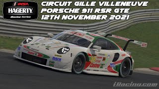 iRacing | IMSA | Circuit Gilles Villeneuve | Porsche 911 RSR GTE  | 12th November 2021