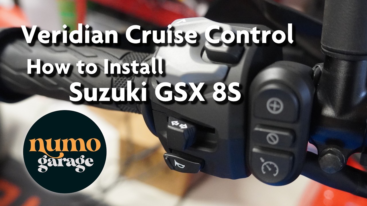 Установка круиз-контроля Veridian на Suzuki GSX 8S