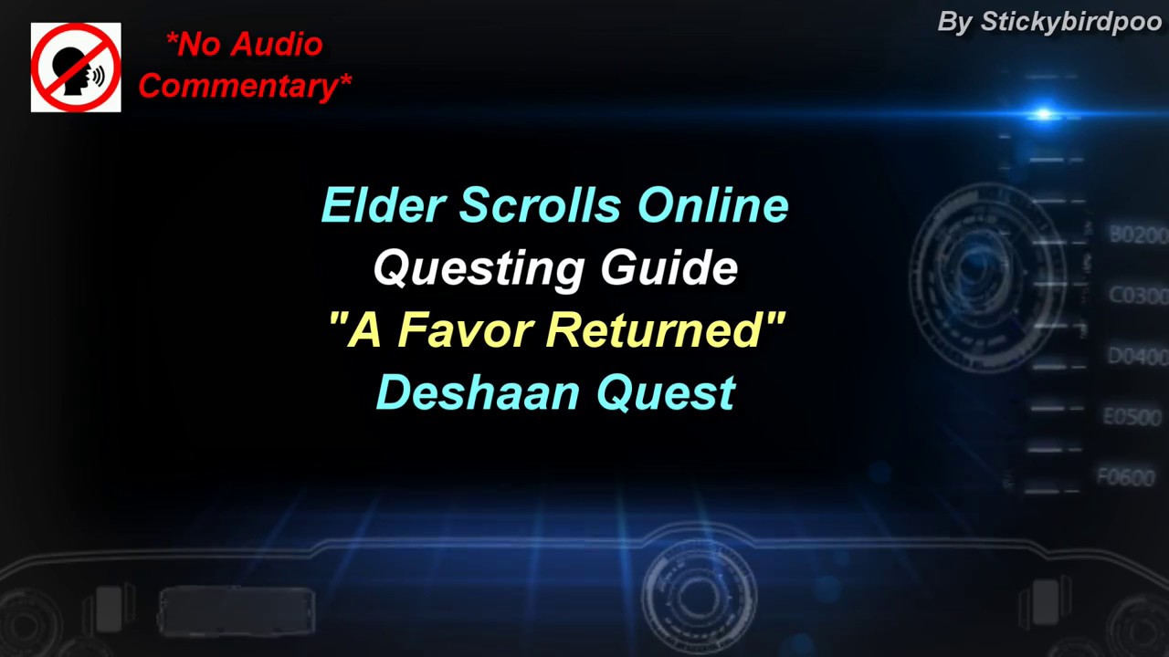 Online:A Favor Returned - The Unofficial Elder Scrolls Pages (UESP)