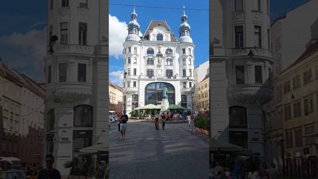 Lugeck restaurant, Vienna. 